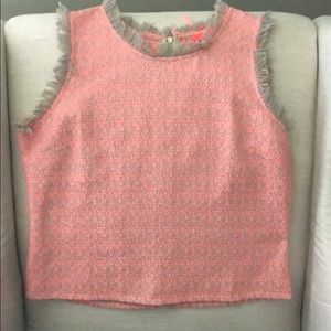 NWOT Lulumari Sleeveless Pink Top